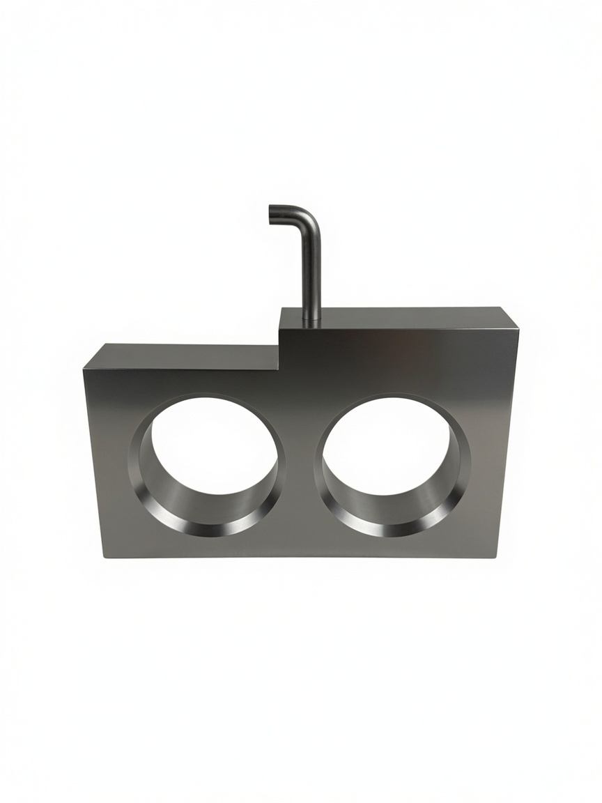 Bored lifting block